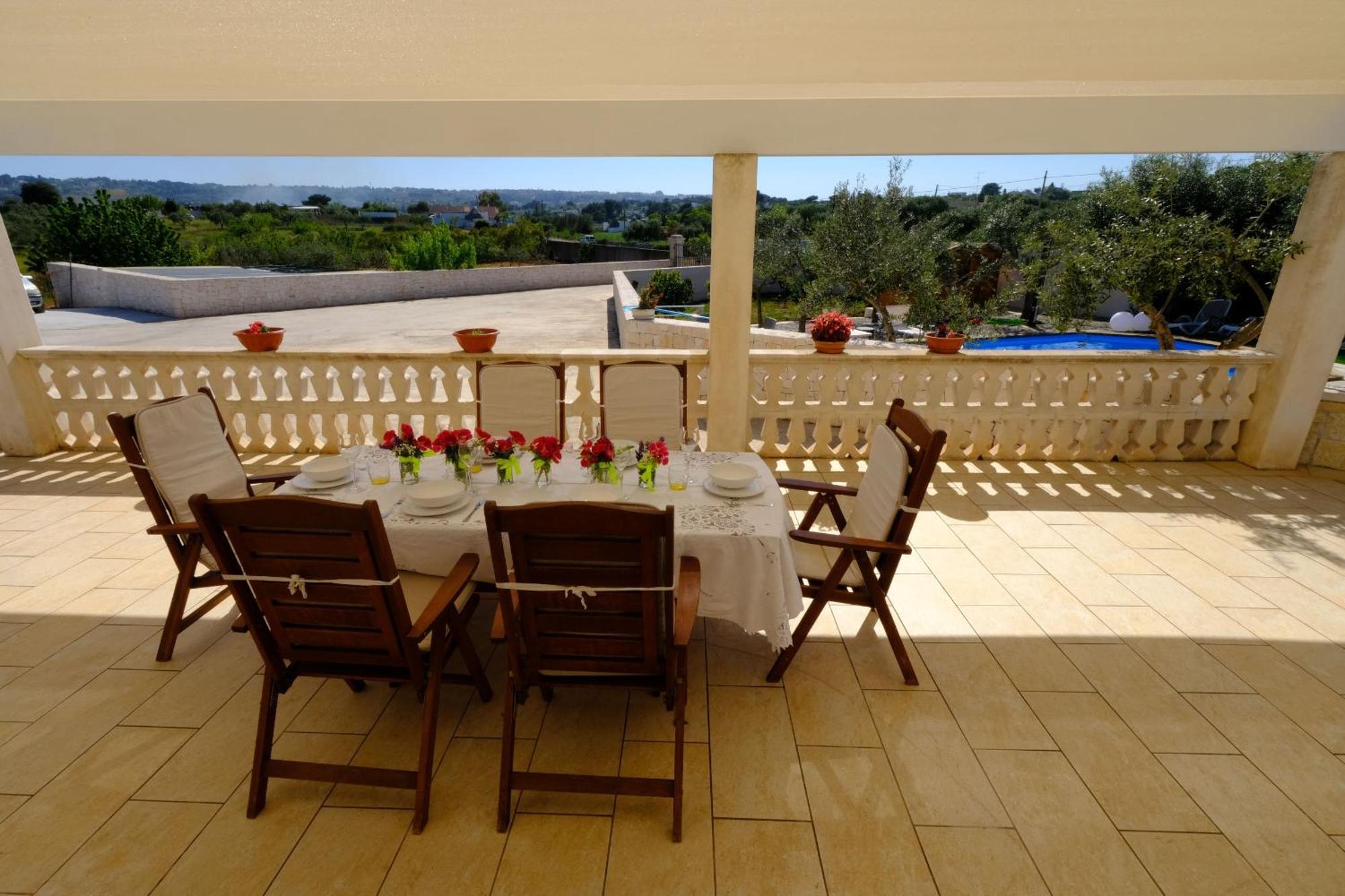 Tenuta Con Due Abitazioni Indipendenti Martina Franca Exterior foto
